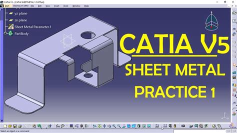 catia sheet metal|CATIA v5 sheet metal design.